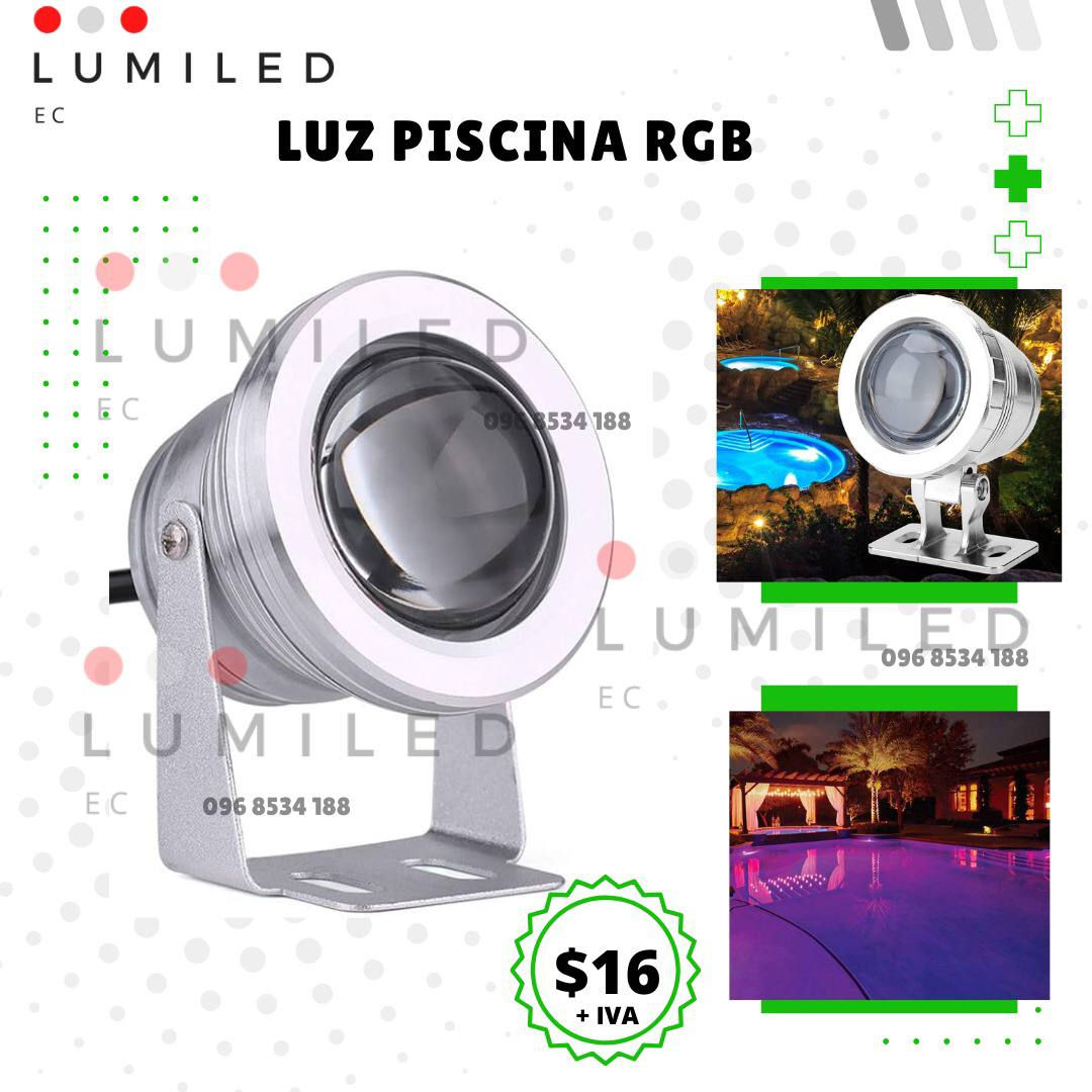 LUZ DE PISCINA RGB