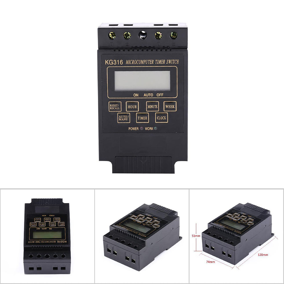 Miniatura: TIMER PROGRAMABLE  KG316T