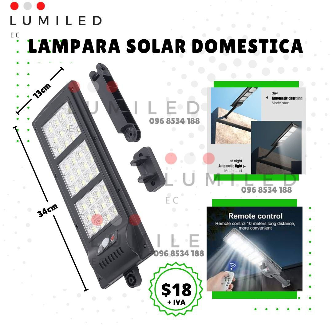 LAMPARA SOLAR DOMESTICA