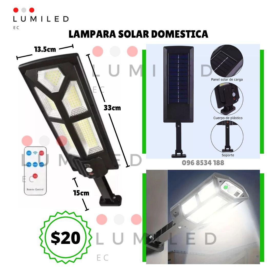 LAMPARA SOLAR DOMESTICA