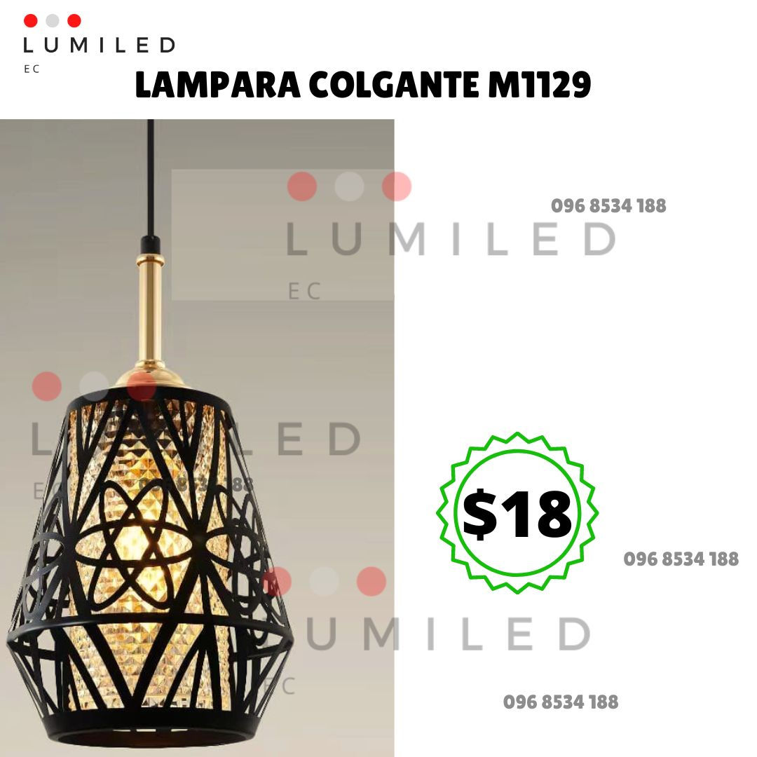LAMPARA COLGANTE 01129