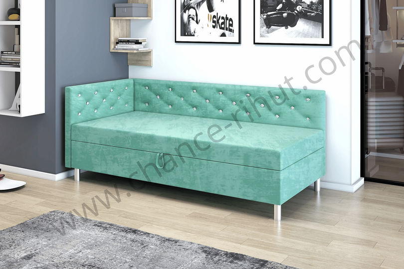 ספת מיטה מעוצבת דגם Princess