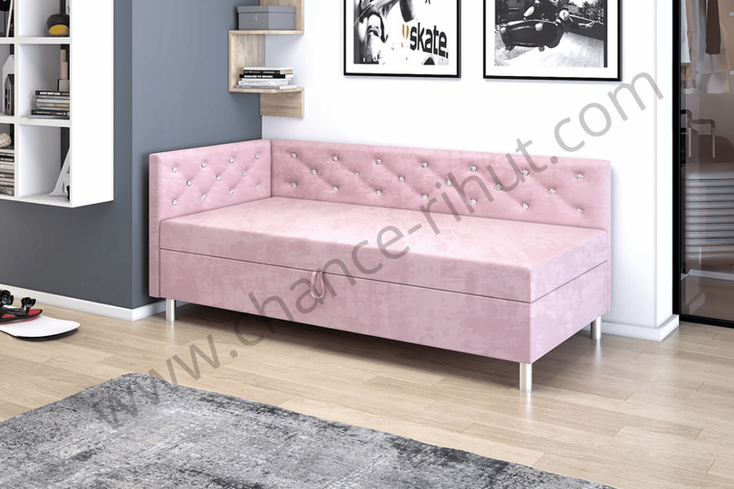 ספת מיטה מעוצבת דגם Princess