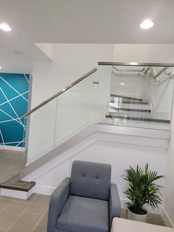 Glass railing glass contractor near me glass design unlimited