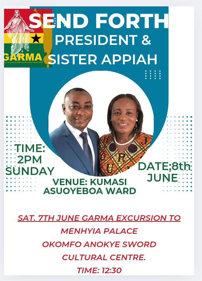 President Appiah Second Missionary Journey