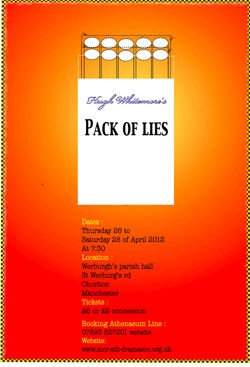 Pack of Lies