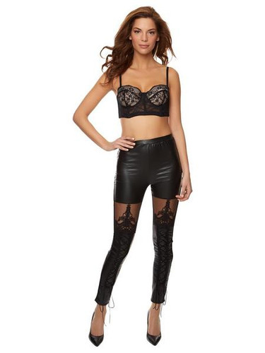 ann summers lace up leggings