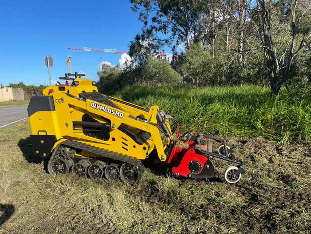 MD500 Mini Loader Mower 4