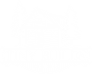 pure white tiny builds logo