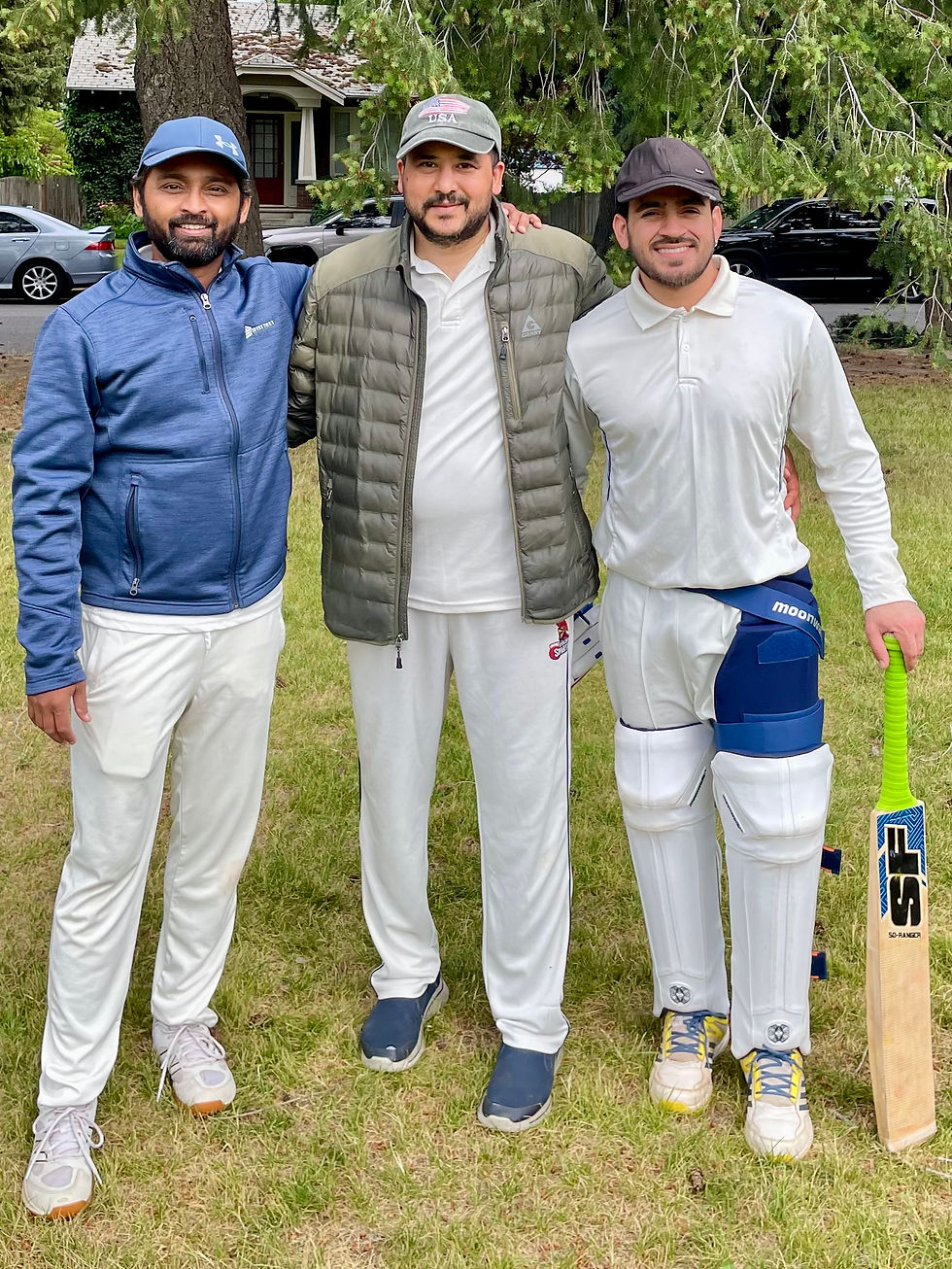 Gaurava, Bhagat, Chirag (debut match)
