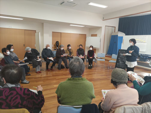 【2024.01.16】中溝町での「まちなか保健室」を開催しました!