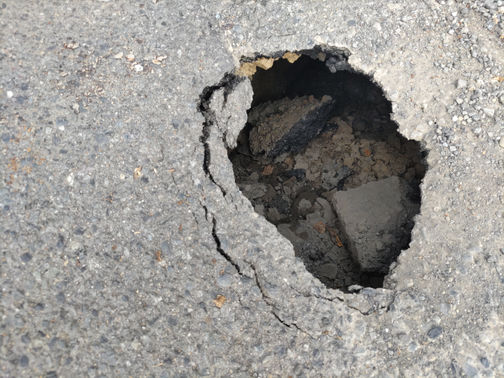 【2023.07.30】近所の道路が陥没!