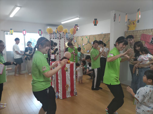 【2024.08.10】「保育所きぼう」の夏祭り!!