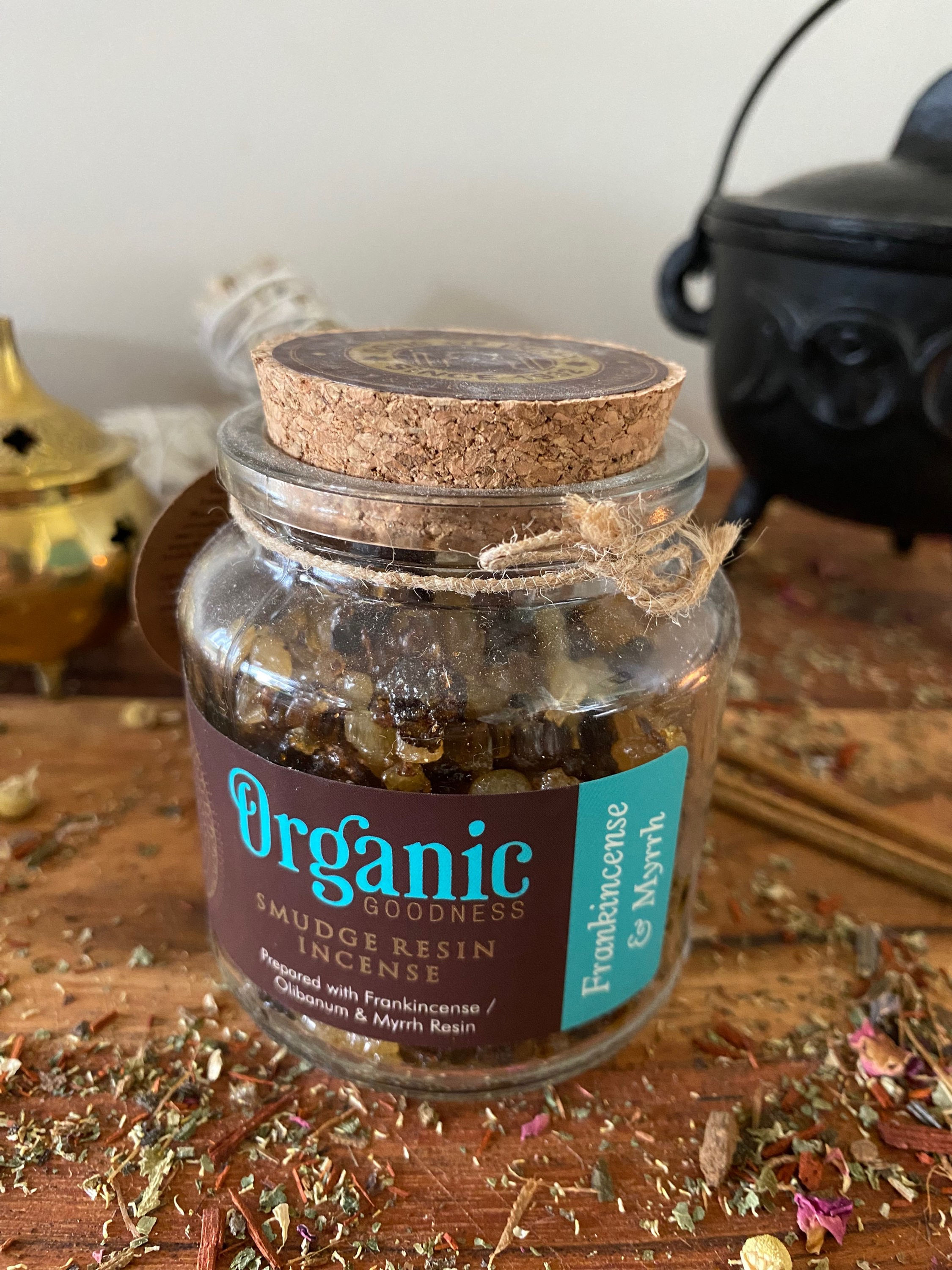 Frankincense & Myrrh Smudge Resin Incense