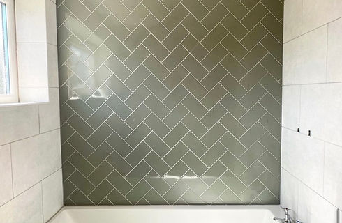 Herringbone tiling in consett