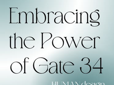 Embracing the Power of Gate 34: A Rare and Energizing Transit (Nov 22–26)