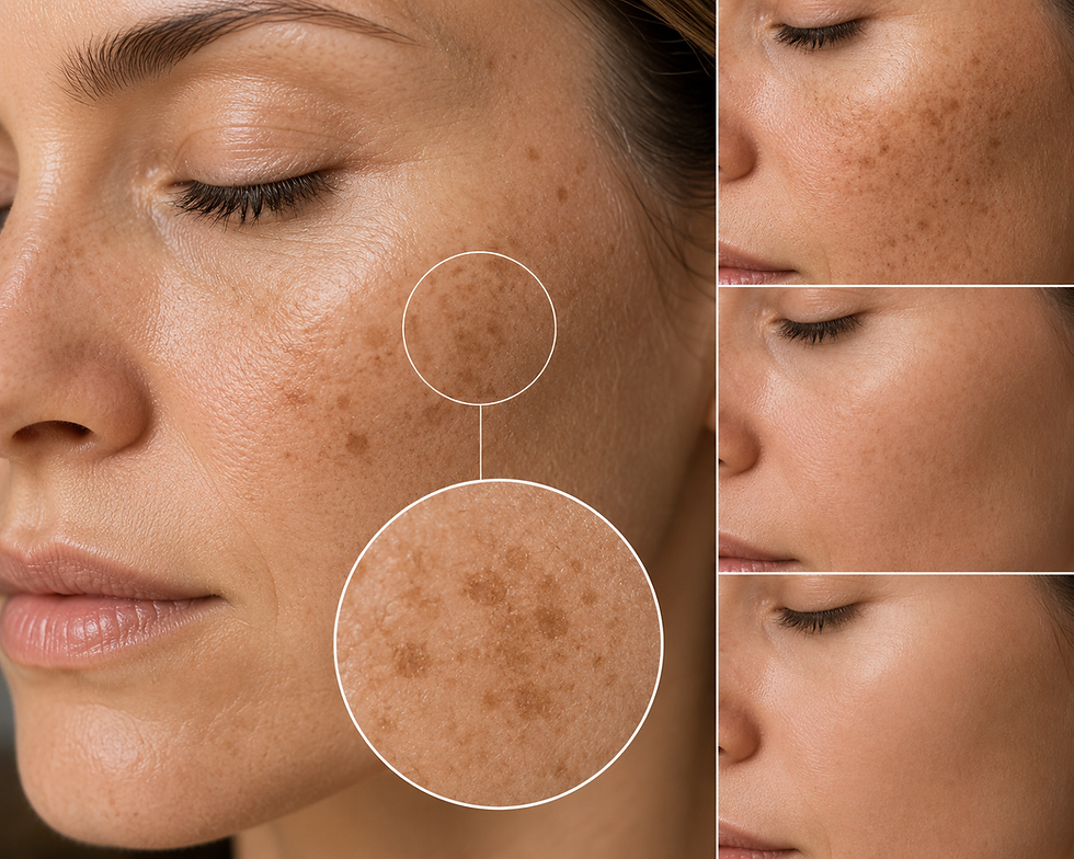 Sun Spot Removal: Why They Stay, and How ThermoClear Lifts Them