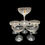Thumbnail: 6 Babycham Glasses Coupes