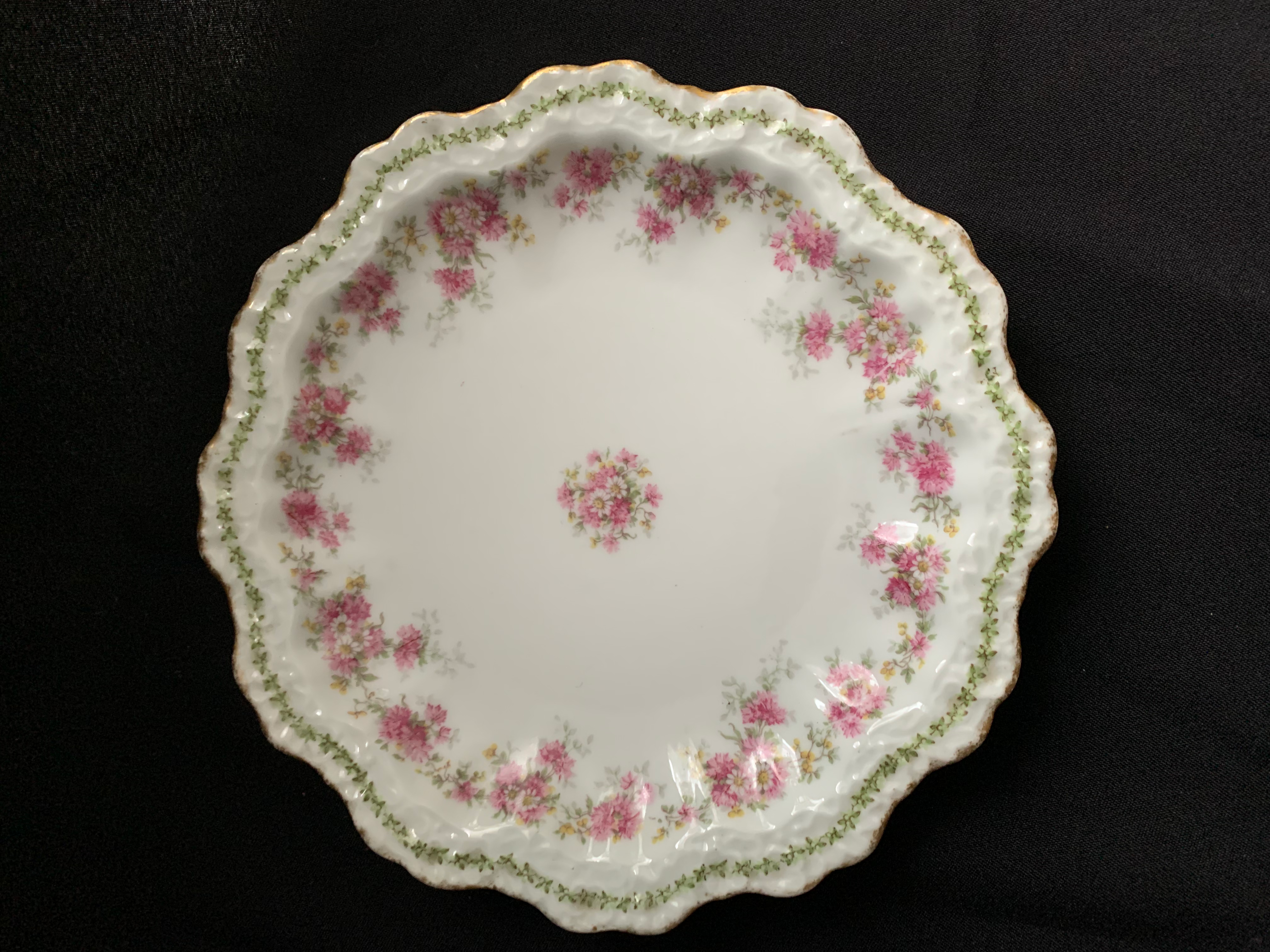 Limoges plate. 