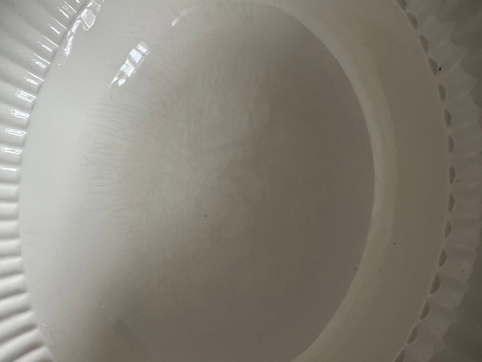 Thumbnail: Royal Creamware Large Jug & Bowl