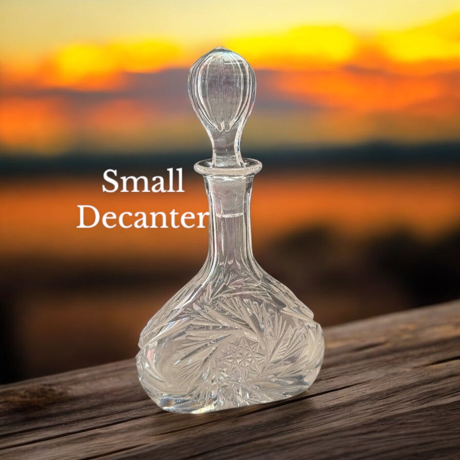 Vintage decanter. 