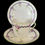 थंबनेल: Vintage china Trio. Lilac flower