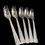 Thumbnail: Vintage Cutlery. Set 5 Cake/Pastry Forks