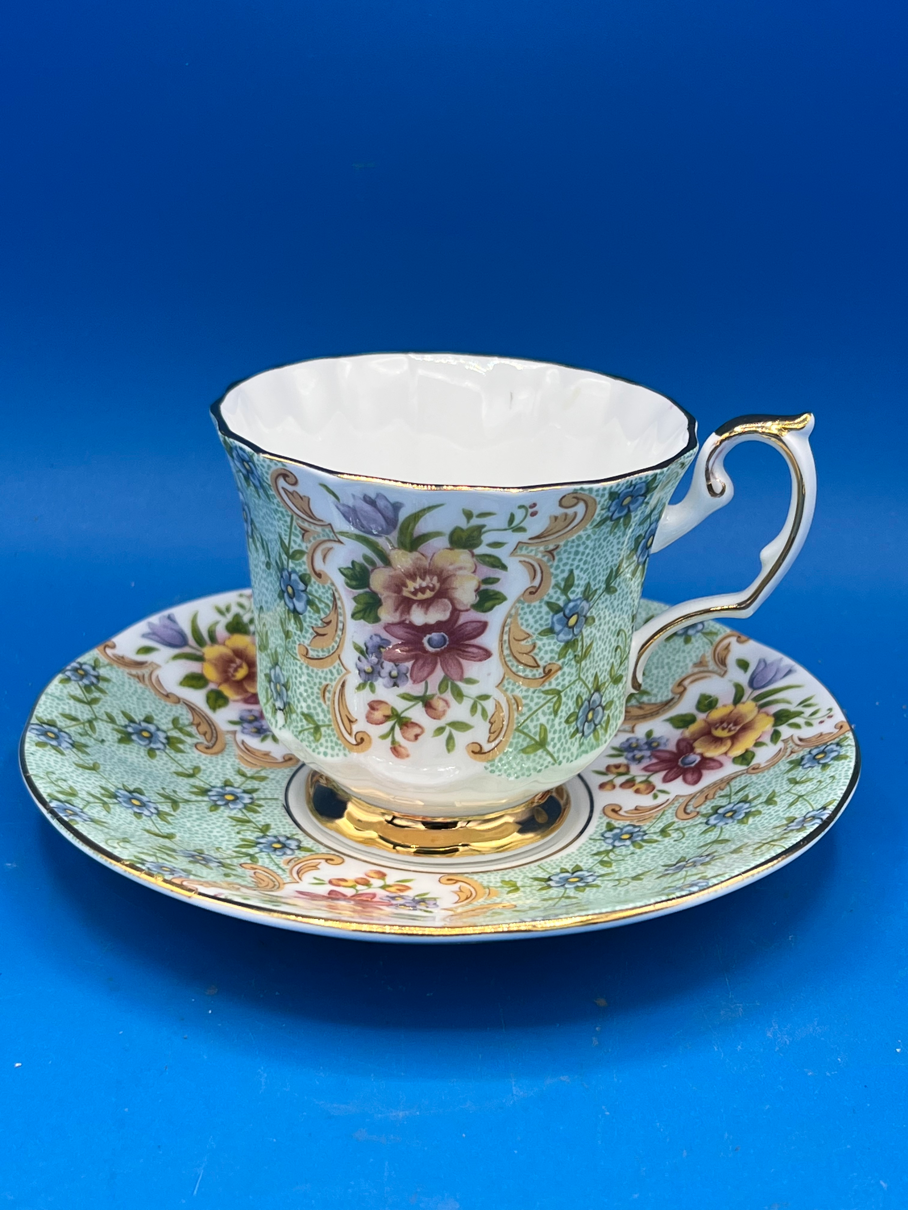Queens China Cup and Saucer