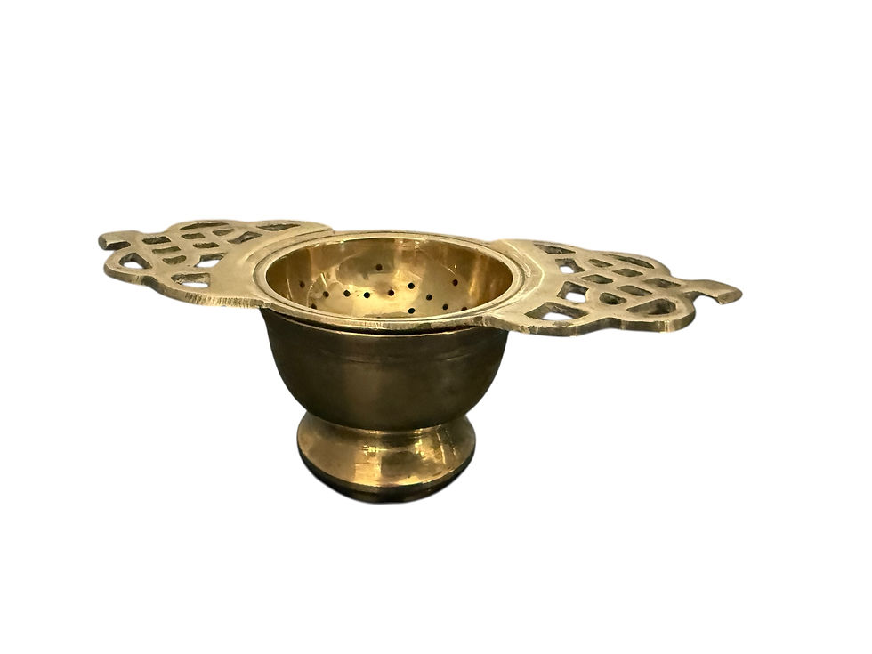 縮圖：Vintage Tea Strainer & Pot