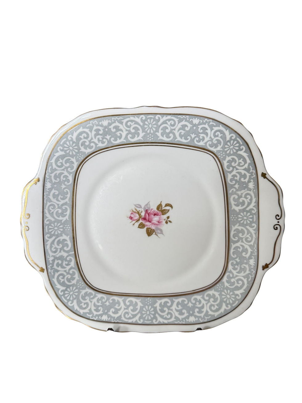 Thumbnail: Staffordshire. Vintage China Cake Plate. 