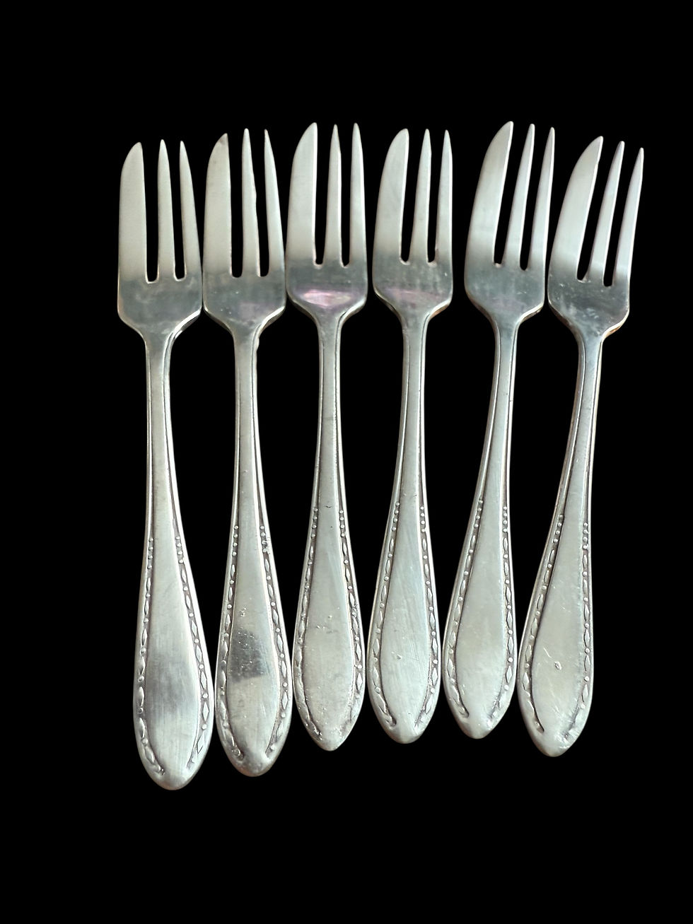 Miniatura: Set 6 Vintage Pastry/Cake Forks