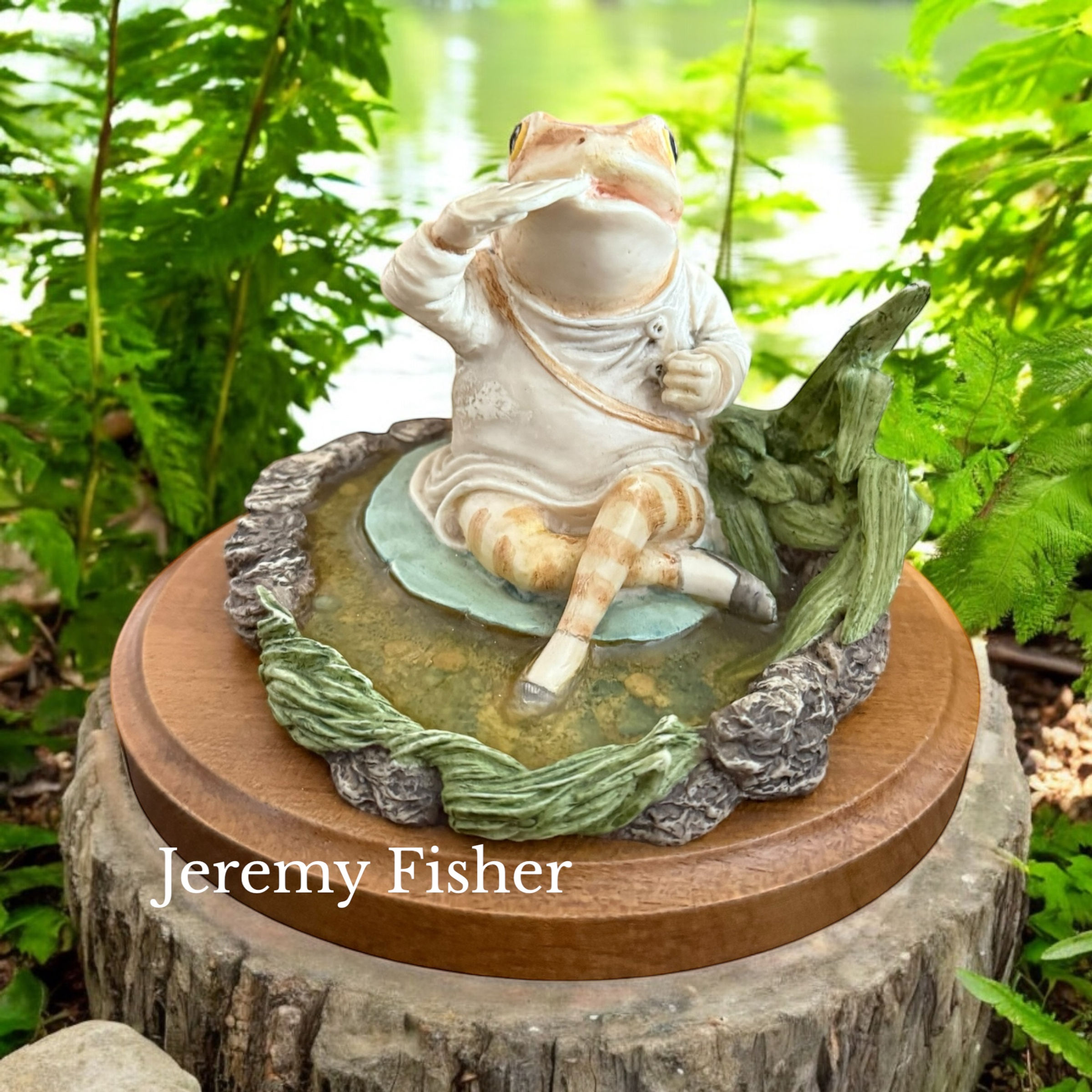 John Beswick. Beatrix Potter. Jeremy Fisher. Border Fine Arts. 