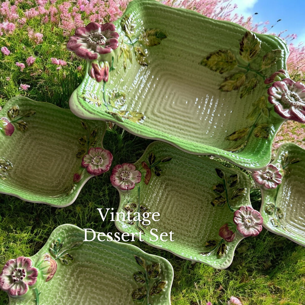 Miniatura: Shorter & Son of England. Vintage Dessert Set. 