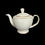 Thumbnail: Royal Albert. Large teapot. Gold & White