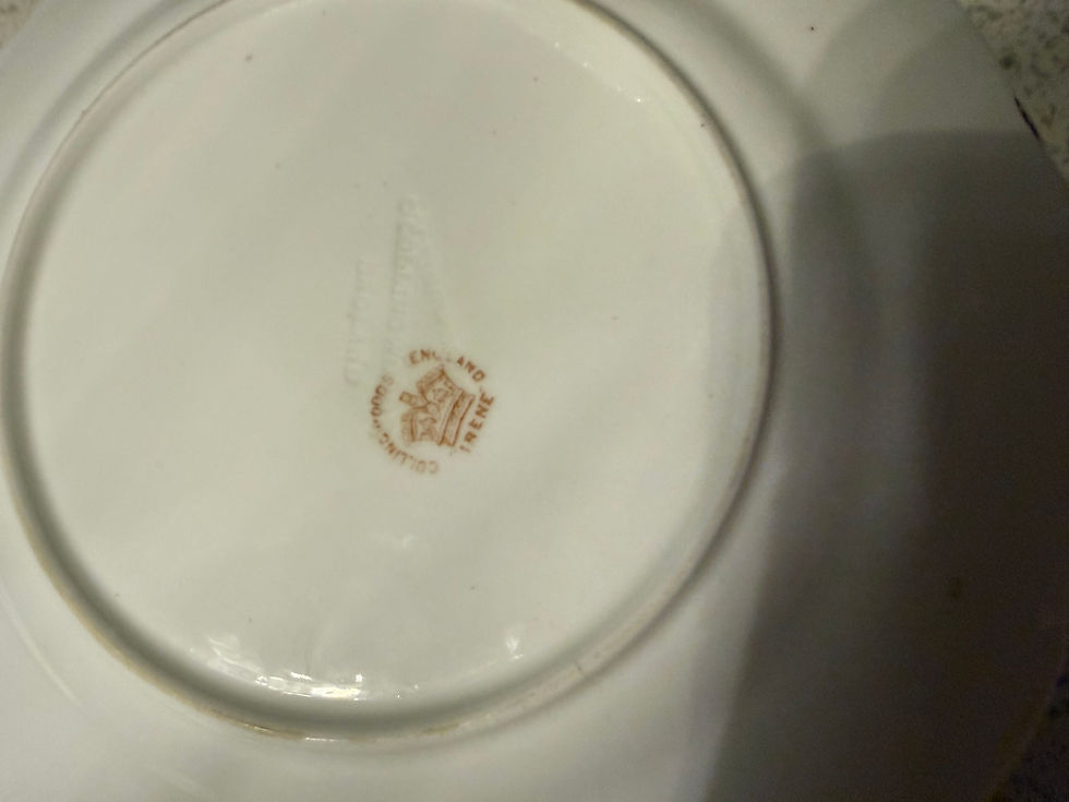 Miniatură: Set 6 Victorian Side/tea plates 