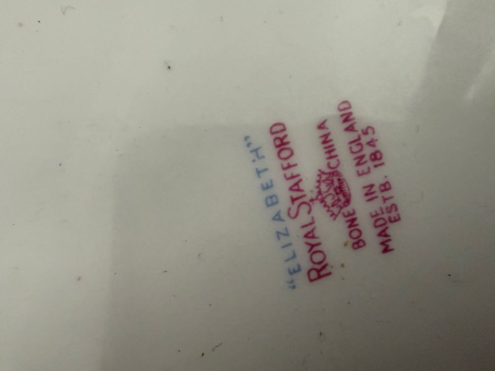 Miniatura: Vintage Cake Plate. 