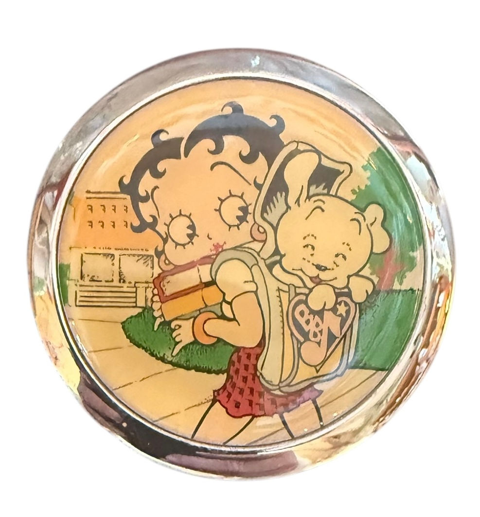Betty Boop. Compact Mirror. 
