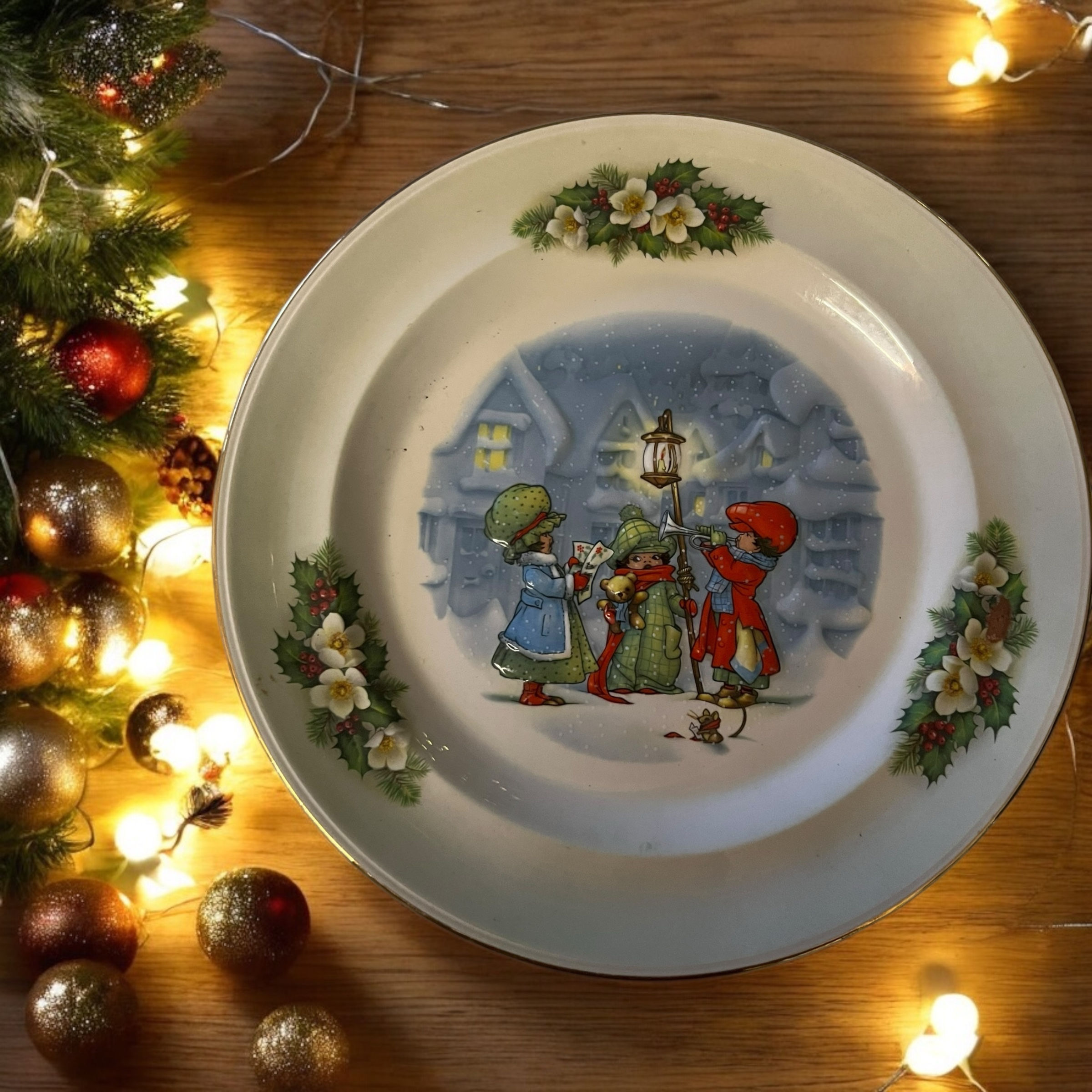 Palissy Christmas Plate