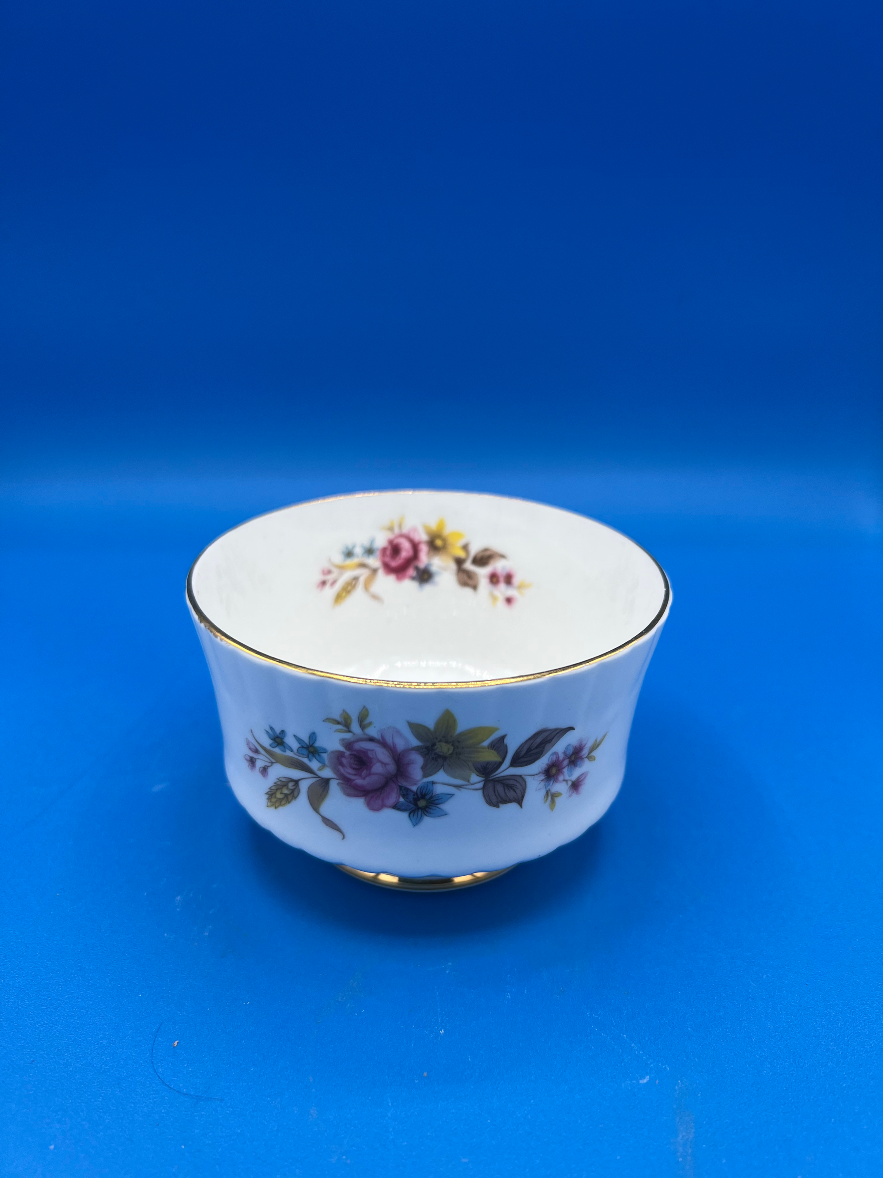 English china sugar bowl