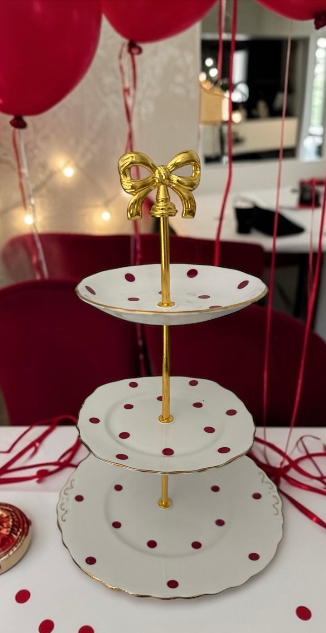 Hand Crafted Medium Vintage Cake Stand.