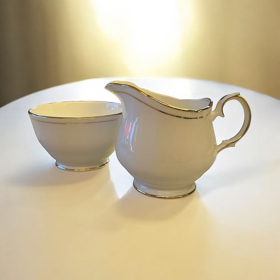 Duchess china. ASCOT Milk Jug & sugar bowl. 