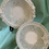Miniaturbild: Reticulated small bowls. White china
