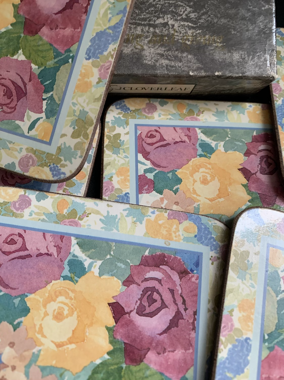 Thumbnail: Vintage Coasters. Set 6