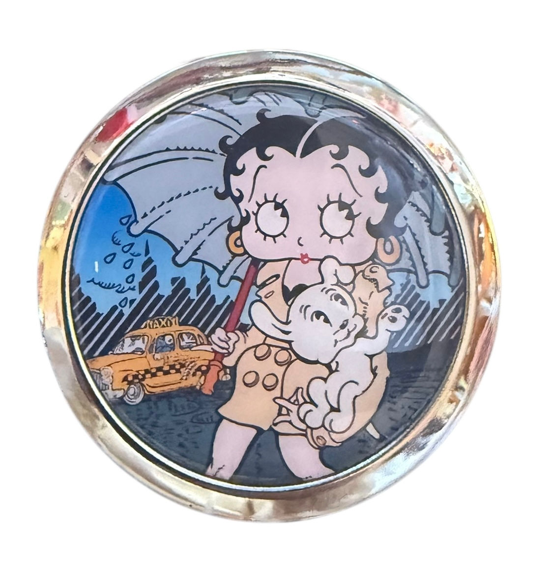 Betty Boop. Compact Mirror. 