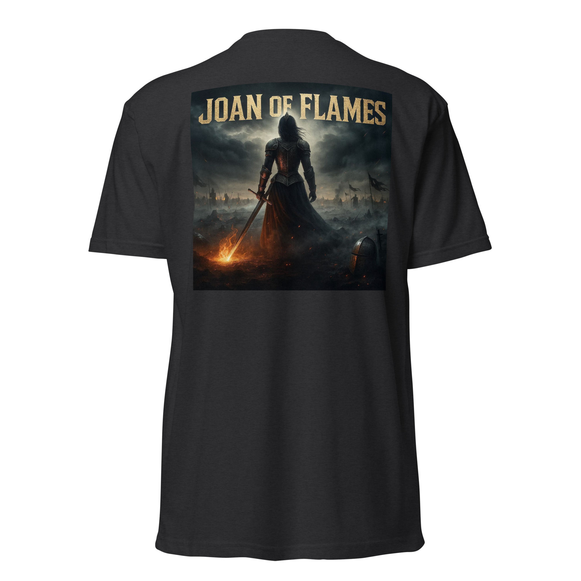 Joan of Flames 2-Sided T-Shirt