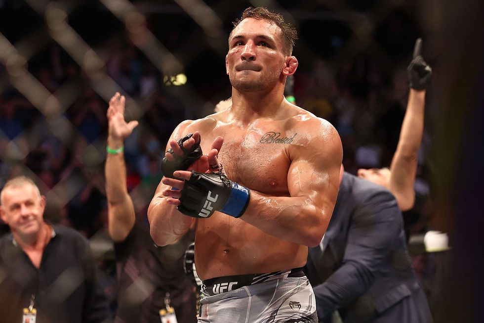 Michael Chandler numéro 6 lightweight de l'UFC