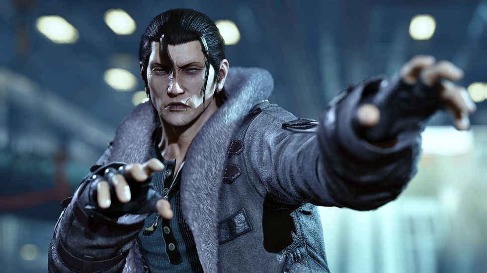 Sergeï Dragunov, personnage de Tekken, expert et combattant de sambo