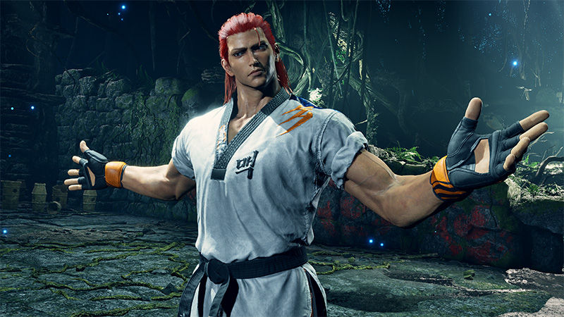 Hwoarang, combattant de Taekwondo dans Tekken