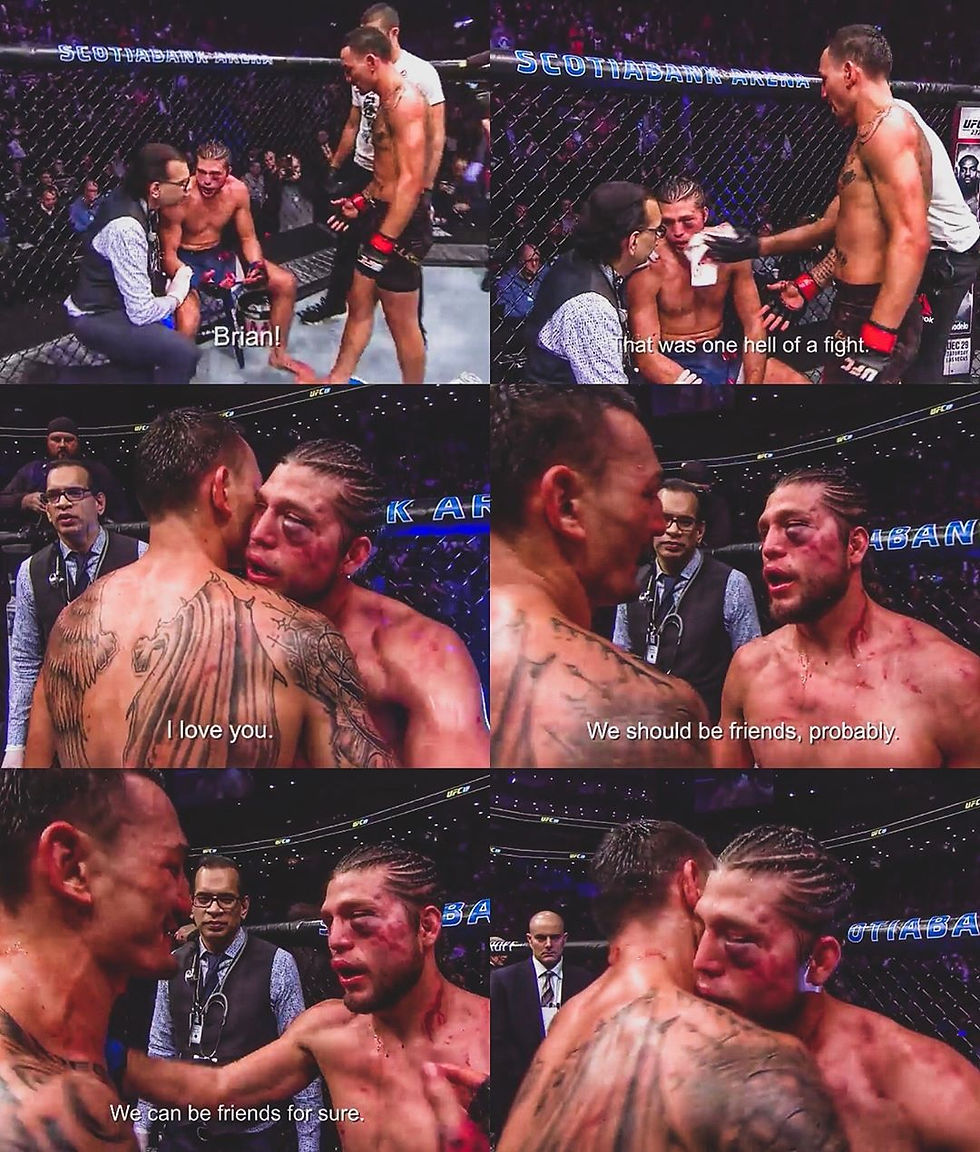 Max Holloway et Brian Ortega