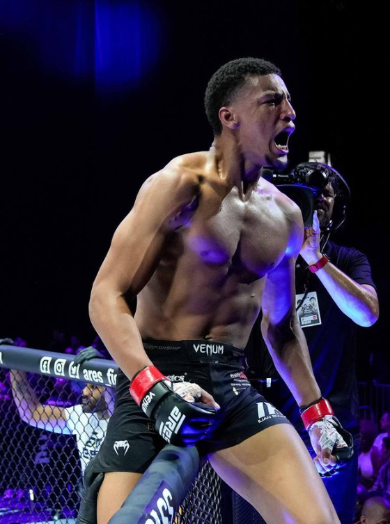 Ilian Bouafia, combattant de MMA professionnel français